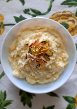 A picture of Paneer Halwa.