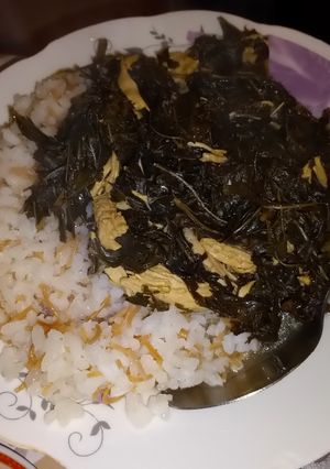 صورة لوصفة ملوخية عالطريقة اللبنانية