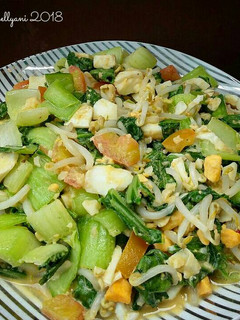 Foto resep Tumis pokcoy telur asin