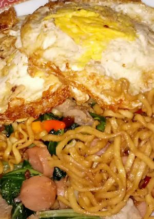 Foto resep Mie goreng sederhana