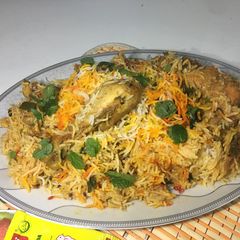A picture of !!! `Chicken Spices biryani` !!! #KokabandCookpad.
