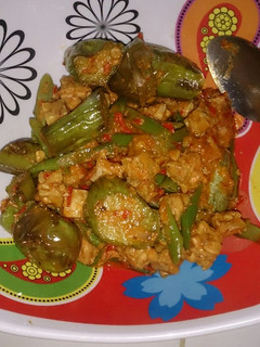 Foto resep Balado terong tempe buncis