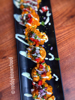A picture of Paneer Butter Masala Canapés.