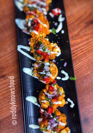 A picture of Paneer Butter Masala Canapés.