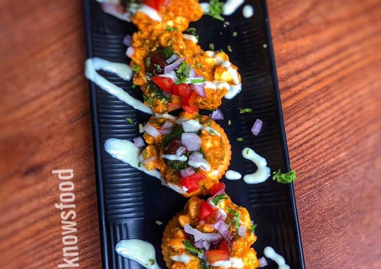 Recipe of Award-winning Paneer Butter Masala Canapés