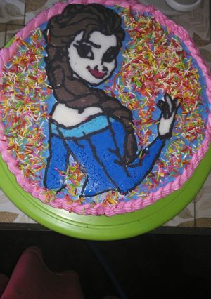 Foto resep Cake ulang tahun
