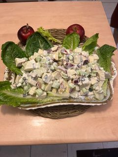 عکسی از دستور سالاد والدورف