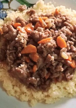 Foto principal de 🌸Carne picada con verduras y cuscus🌸