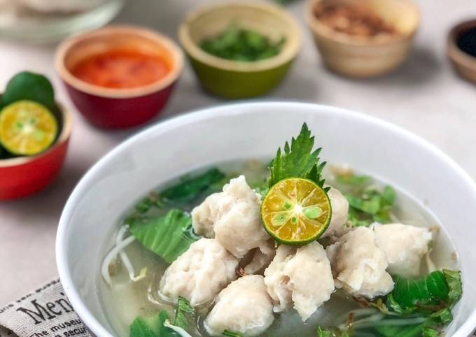 Resep Baso Ayam Bantingan Anti Gagal