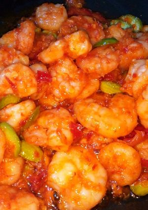 Foto resep Balado Udang Pete