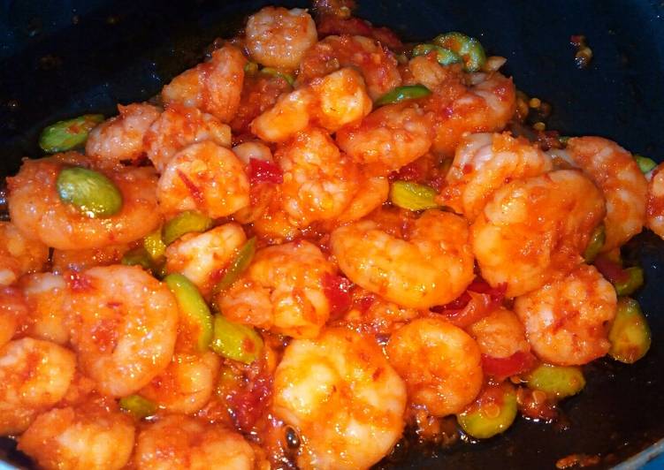 Resep Balado Udang Pete Anti Gagal