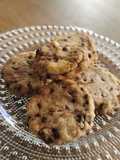 Chocolate Chip Cookies with Nutella Center in the Air Fryer