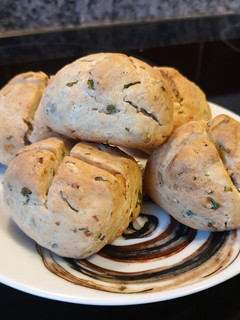 Una foto de Pan de ajo casero