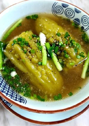 Hình của món Canh khổ qua.