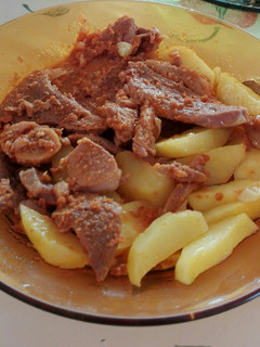 Una foto de Chuletas de pierna de cordero en Crock pot