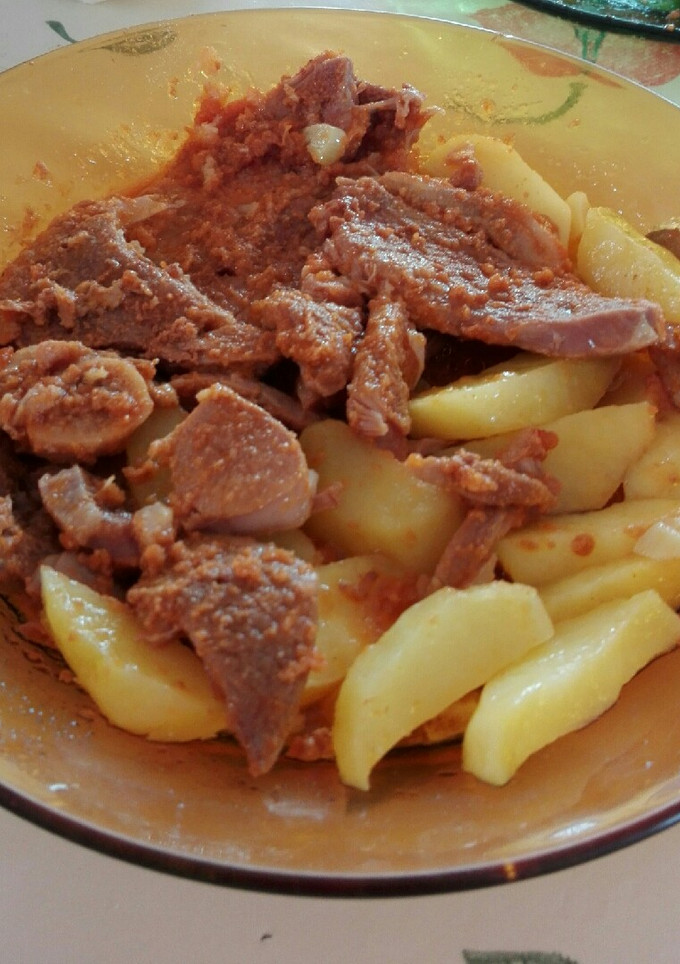 Una foto de Chuletas de pierna de cordero en Crock pot