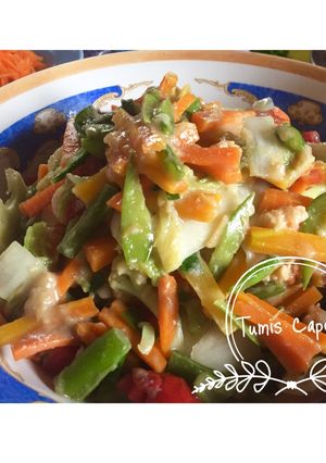 Foto resep Tumis kental capcay udang