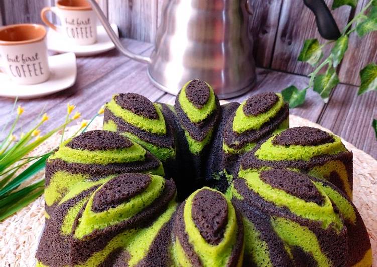 Resep Bolu Pandan Ketan Hitam, Bikin Ngiler