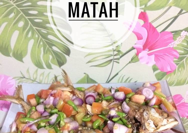 Cara mudah mengolah PEDA sambal matah, Sempurna