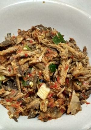 Foto resep Oseng tongkol pedas