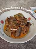 Goreng asam jeroan kambing