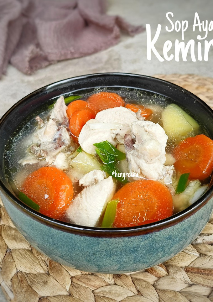 Foto resep Sop Ayam Kemiri