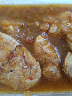 Una foto de Solomillo de pavo en salsa