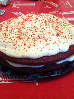 Una foto de Tarta Red Velvet