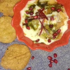 A picture of Bhalle papdi.