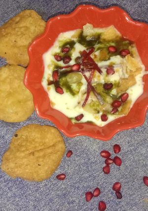 A picture of Bhalle papdi.