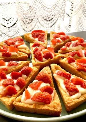 Une photo de Tartelettes aux fraises