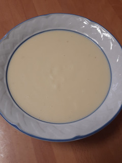 Una foto de Vichyssoise o Crema de Puerros