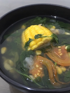 Foto resep Sayur Bening Bayam Jagung