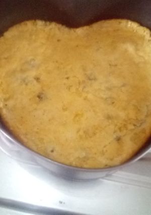 Una foto de Brownie de chocolate blanco sin Manteca