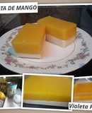 Panacota de mango