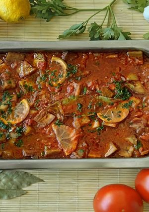 Padlizsánjanija recept fotója