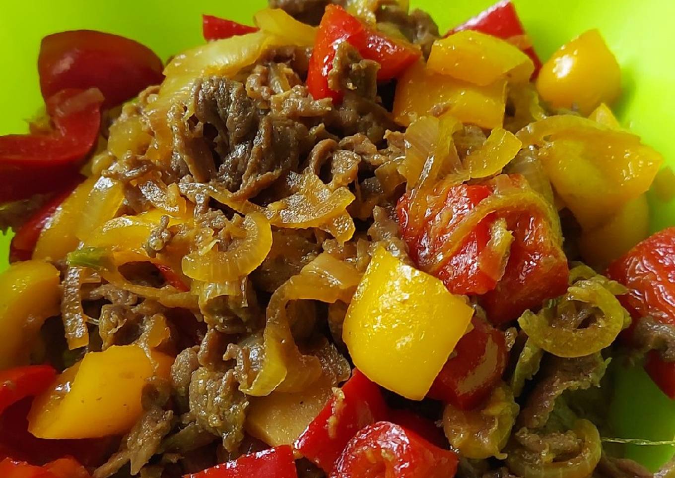 Beef teriyaki ala hokben