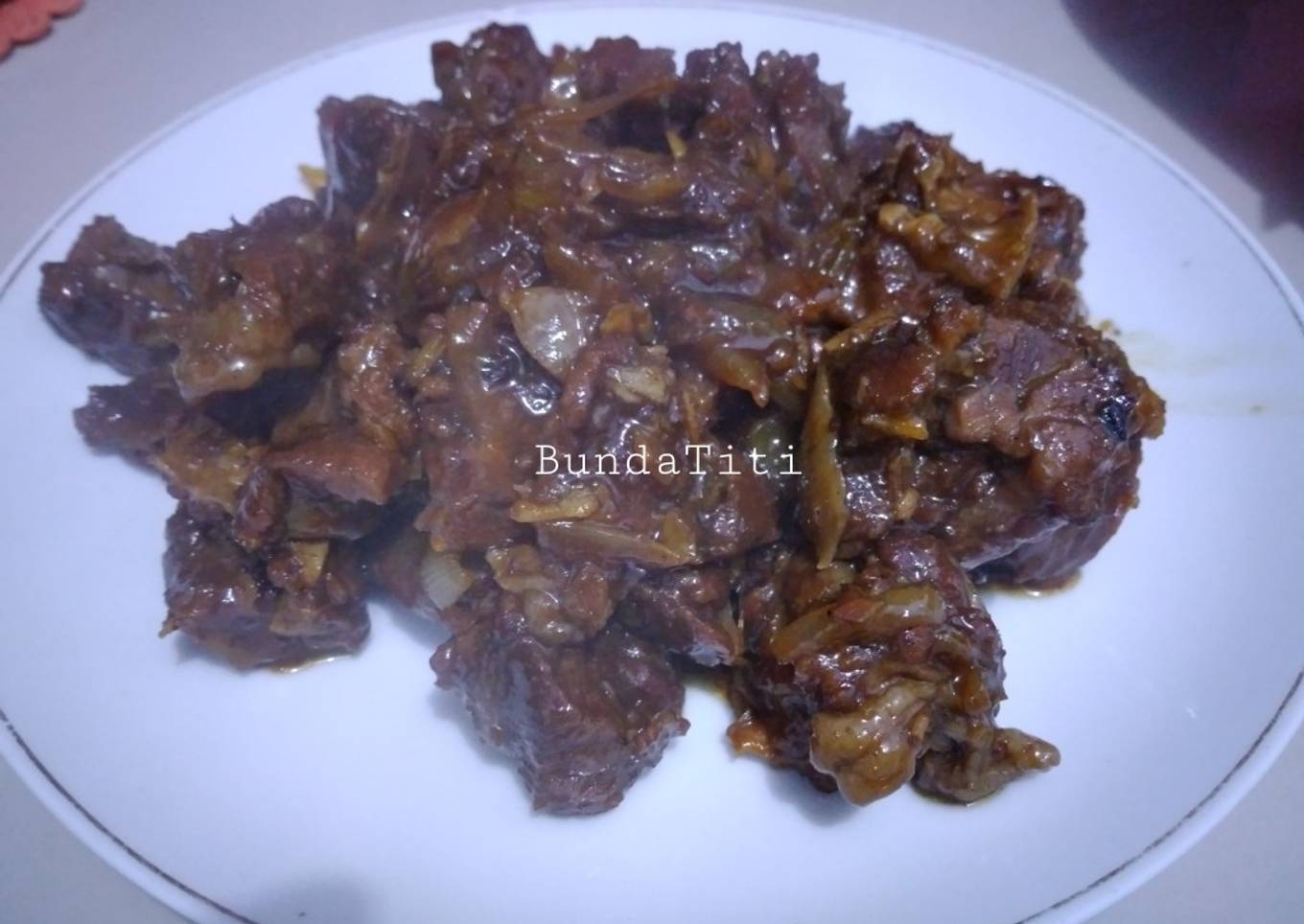 651.Oseng Daging Sapi