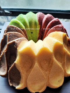 Foto resep Marmer cake Neapolitan