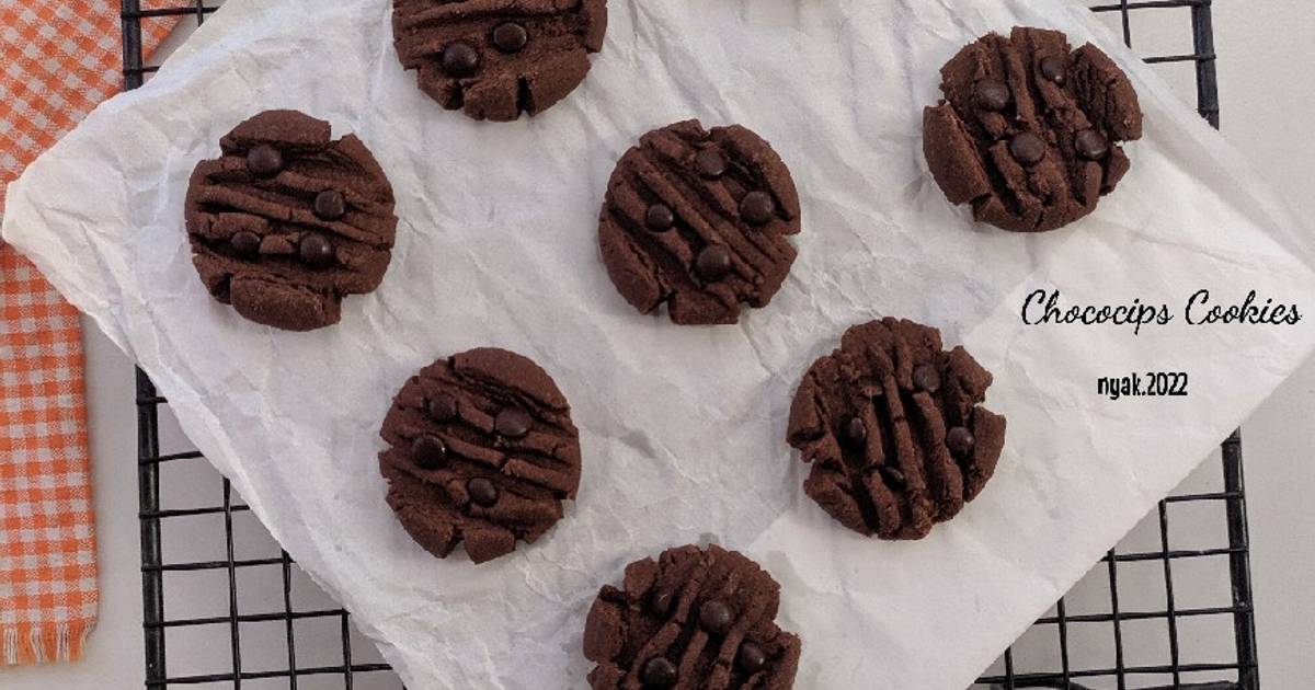 Resep Chococips Cookies Renyah Oleh Nyak Haikal - Cookpad