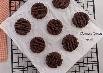 Resep Unik Chococips Cookies Renyah Nikmat Lezat