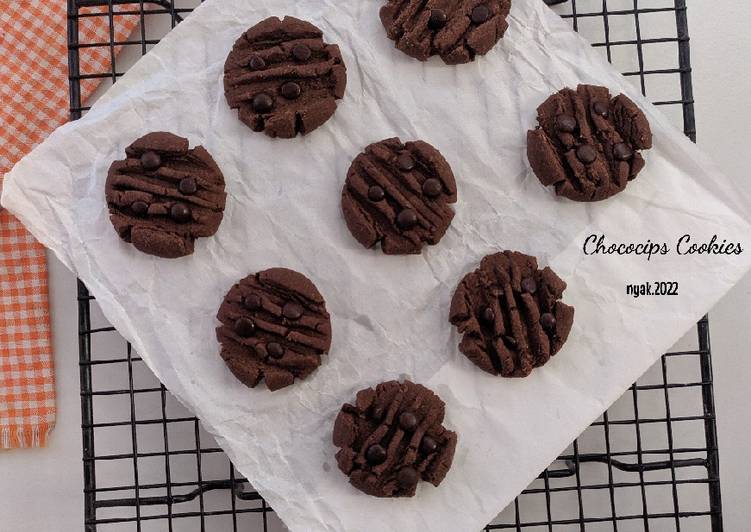 Resep Terbaru Chococips Cookies Renyah Nikmat Lezat
