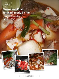 Foto resep Steamboat kuah tomyam