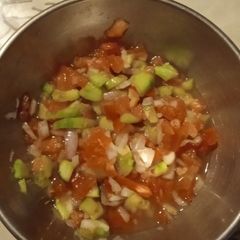 A picture of Kachumbar.