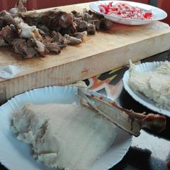 A picture of Nyama choma.