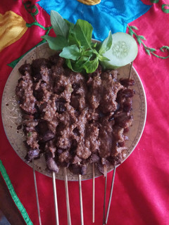 Foto resep Sate Kambing Bumbu Kacang