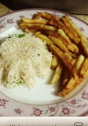 A picture of Garlic Rice.