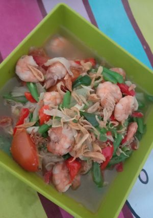 Foto resep Tumis Udang Jamur Tiram