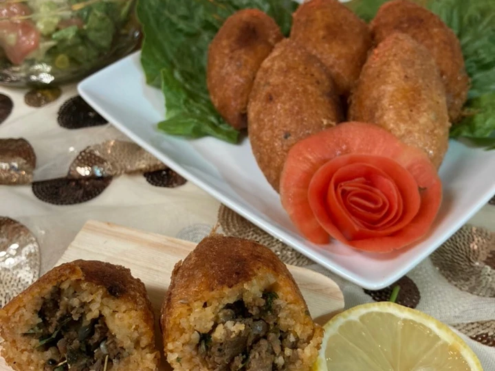 Easy Steps Prepare Recipes İçli Köfte/Combro ala Turki🤭/Stuffed Meatball Turkish Style the So Delicious Really Delicious.