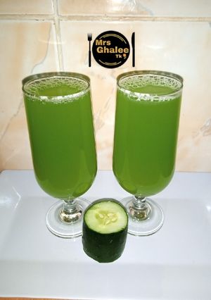 A picture of Cucumber juice.